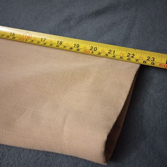 Sag Harbor Tan Zip Up Jacket Size 14 - Picture 8 of 8